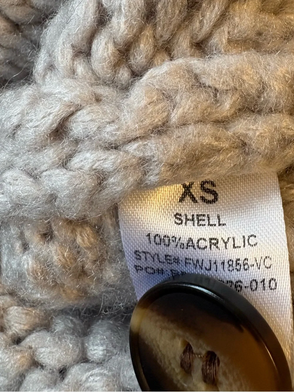 VICI Clement Striped Button-Up Knit Cardigan Sweater Size XS - Picture 12 of 13